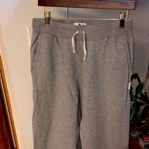 Gray Drawstring Sweatpants